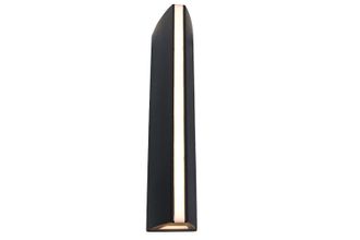 Lutec L&aacute;mpara De Pared Exterior Led Leo Negra De 14 W, Ip54, 3000 K, Lutec 5192701330