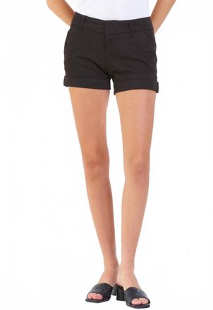 Dear John Denim Hampton Mid Rise Shorts In Black