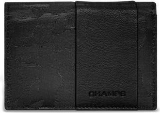Champs Luggage Camo Card Case in Black at Nordstrom Rack