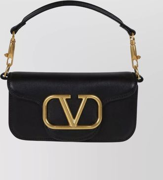 Valentino Garavani loc&ograve; small leather shoulder bag
