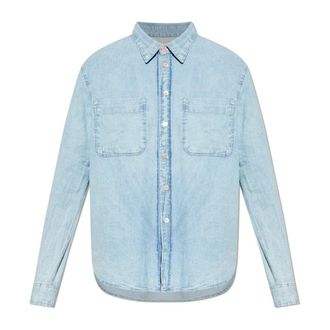 Paul Smith Denim Overhemd - Heren - Spijkeroverhemden - Blauw - 2XL - Denim - Overhemden