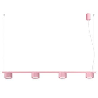 Sollux Lighting Ara&ntilde;a rosa aluminio alt. 208 cm