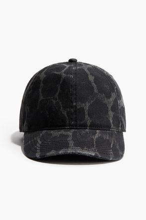 H&M Twill-Cap im Washed-Look - Grau