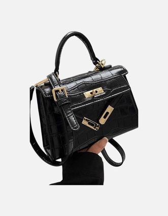 XY London Womens XY London Womens/Ladies Maya Removable Straps Satchel - Black - Size: ONE size