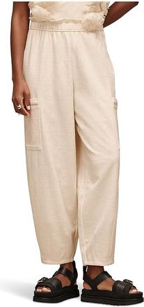 UGG Arisbeth Barrel Pant Womens Clothing Cream : SM, Cotton/Polyester/Spandex