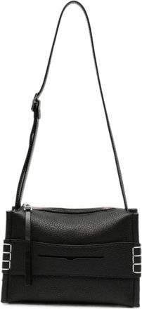 J.W.Anderson Borsa a spalla piccola Loafer in pelle - - Bags - Donna - Nero - ONE SIZE