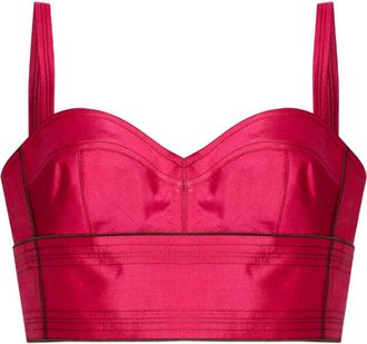 Tory Burch Tory Burch Silk Bra Top