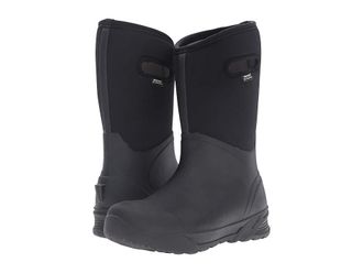 Bogs Bozeman Tall Boots Mens Waterproof Boots Black : 10 D - Medium, Rubber