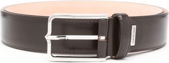 Corneliani leather belt - men - Calf Leather - 105 - Brown