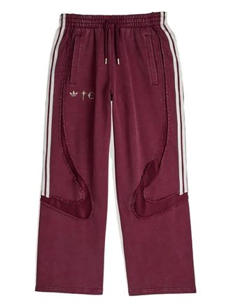 adidas x Thug Club Teamgeist stripe track pants - men - Fabric - L - Red