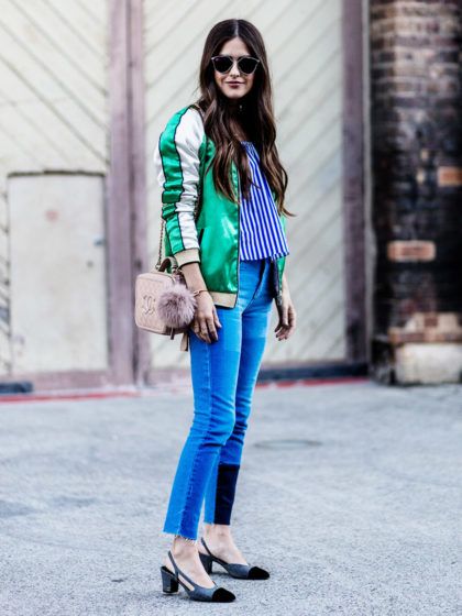 I bomber in raso sono ovunque… Perché non metterne almeno uno nel vostro armadio?