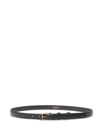 Nili Lotan leather buckle belt - women - Leather - 90 - Black