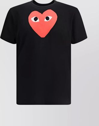 Comme Des Gar&ccedil;ons graphic front print crew neck t-shirt