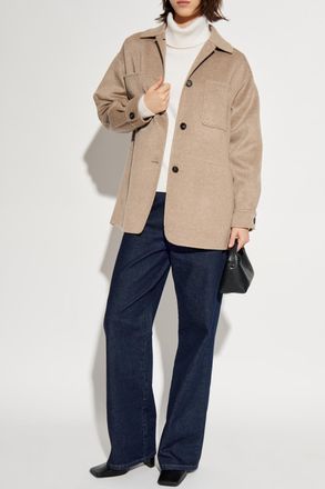 Max Mara Cashmere Jacket Panno, Womens, Beige