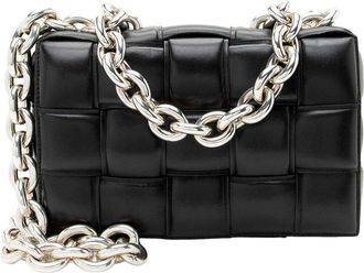 Bottega Veneta Cassette Chain Maxi Shoulder Bag (Authentic Pre-Loved)