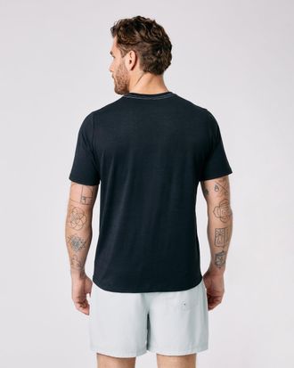 【送料&関税込】Autry T-shirt In Black Cotton - Unisex Autry Cropped T-shirt In Black Cotton Jersey Woman