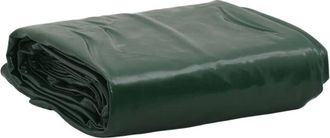 vidaXL Tarpaulin Green 5x5 m 650 g/m&sup2; Vidaxl