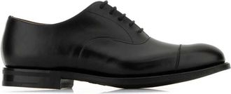 Churchs Black Leather Lace-up Shoes