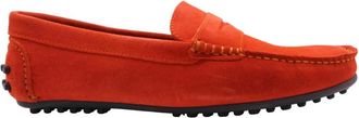 Catwalk Turkse Mocassins voor Mannen - Heren - Loafers - Oranje - 43 EU - Schoenen