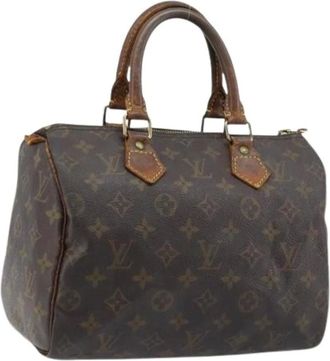 Louis Vuitton Pre-owned Handbags, female, Brown, Size: ONE SIZE Pre-owned Speedy 25 Hand Bag