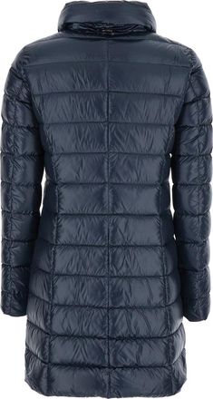 Herno Womens Down Jacket Blue Polyamide Puffer