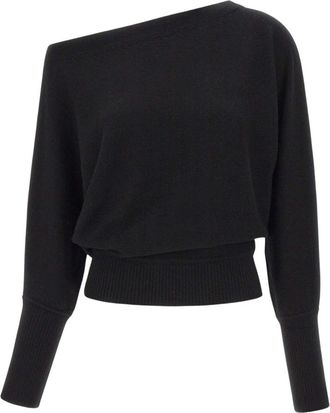 Marella Gola Sweater - Dames - Ronde hals truien - Zwart - M - Kasjmier - Truien & Vesten