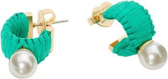 Kate Spade New York Kate Spade New York Cz Francesca Mini Hoops