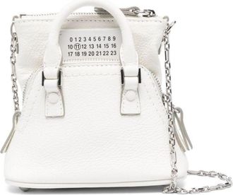 Maison Margiela 5AC Classique Baby tote bag - unisex - Zinc/Calf Leather/Aluminium/Polyester/Copper - One Size - White