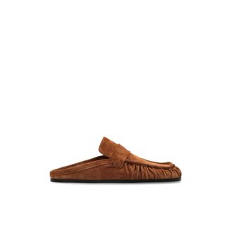Jil Sander Mules, female, Brown, Size: 6 US Suede Sandals