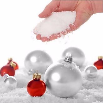 Trade Shop Trade Shop - Busta Di Neve Artificiale 300gr Per Addobbi Albero Decorazioni Natalizie