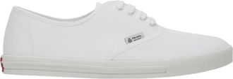 Prada Sneakers, male, White, Size: 10 1/2 US Drill Fabric Sneakers