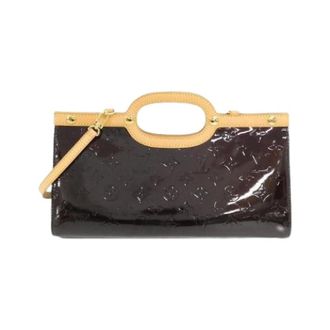 Louis Vuitton Pre-owned Handbags, female, Purple, Size: ONE SIZE Pre-owned Vernis Roxbury Drive Enamel Bag