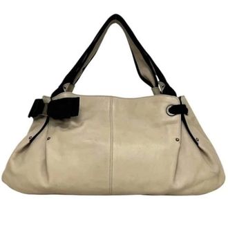 Ferragamo Pre-owned Vara dy-21 Tote Bag - Pre-owned - Mujer - Beige - ONE SIZE