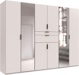 Wimex Drehtürenschrank »Moldau Kleiderschrank mit Spiegel Schlafzimmerschrank Bestseller« Wähle deine Innenausstattung fertig konfiguriert im Schrank