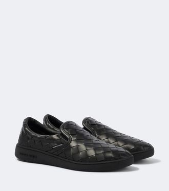 Bottega Veneta Zapatillas slip-on Sawyer de piel