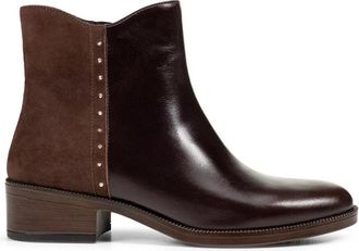 Geox Camexia Stijlvolle Schoenen - Dames - Laarzen met Hak - Bruin - 36 EU - Schoenen