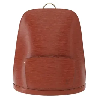 Louis Vuitton Gobelins Epi Leather Brown Leather Backpack Bag (Pre-Owned)
