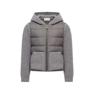 Moncler Wool & Cashmere Padded Cardigan