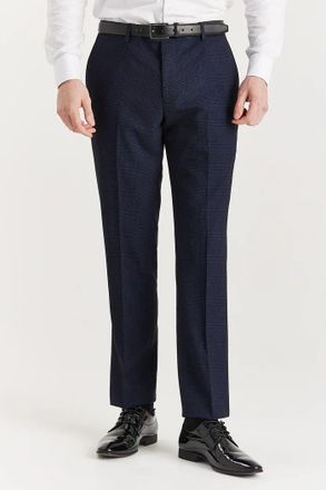 PAUL ANDREW Regent Plaid Check Trousers