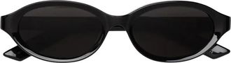 Retro Superfuture Parola Zwart Zonnebril - Dames - Zonnebrillen - Zwart - ONE Size - Accessoires