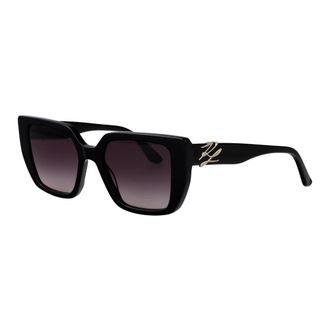 Karl Lagerfeld Kl6221S Sunglasses - female - Karl Lagerfeld - Sunglasses - Black - 53 MM - Accessories