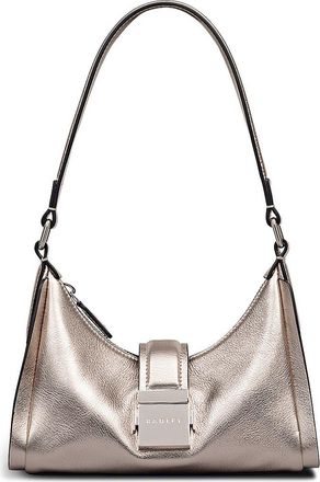 Radley London Sloane Metallic Leather Shoulder Bag in Pyrite at Nordstrom Rack, Size Small