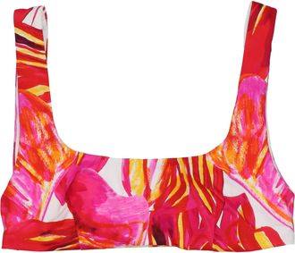 Louisa Ballou Womens Scoop Bikini Top