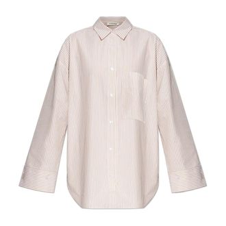 By Malene Birger Shirts, female, White, Size: L Derris Shirt