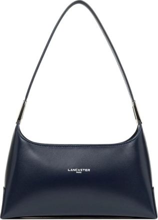 Lancaster Blauwe Rits Baguette Suave Ace - Dames - Schoudertassen - Blauw - ONE Size - Leer - Tassen