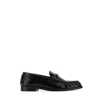 Versace Loafers, female, Black, Size: 6 1/2 US Medusa 95 Loafers