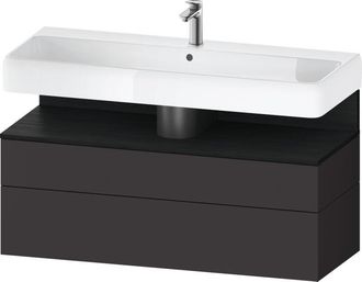 Duravit Qatego Mueble Bajo Lavabo, 1 Extra&iacute;ble Y 1 Caj&oacute;n, - Duravit