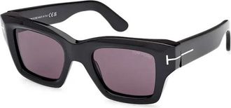 Tom Ford Zonnebrillen - Heren - Zonnebrillen - Zwart - 50 MM - Accessoires