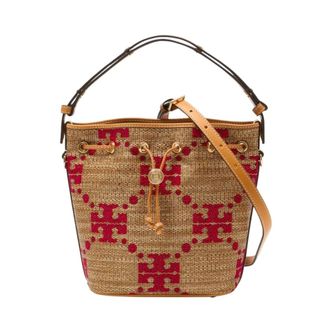 Tory Burch T Monogram Purse - female - Tory Burch - Bucket Bags - Beige - ONE SIZE - Bags