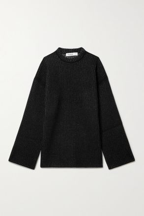 FFORME + Net Sustain Pullover In Cashmere A Coste Harlow - Nero
